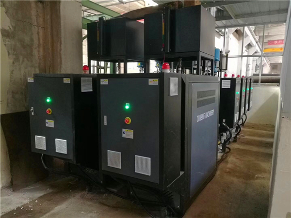 模溫機吹氣回油