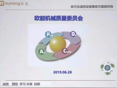 追求卓越、降本增效，「歐能機(jī)械」QC小組活動(dòng)第一階段圓滿(mǎn)完成！